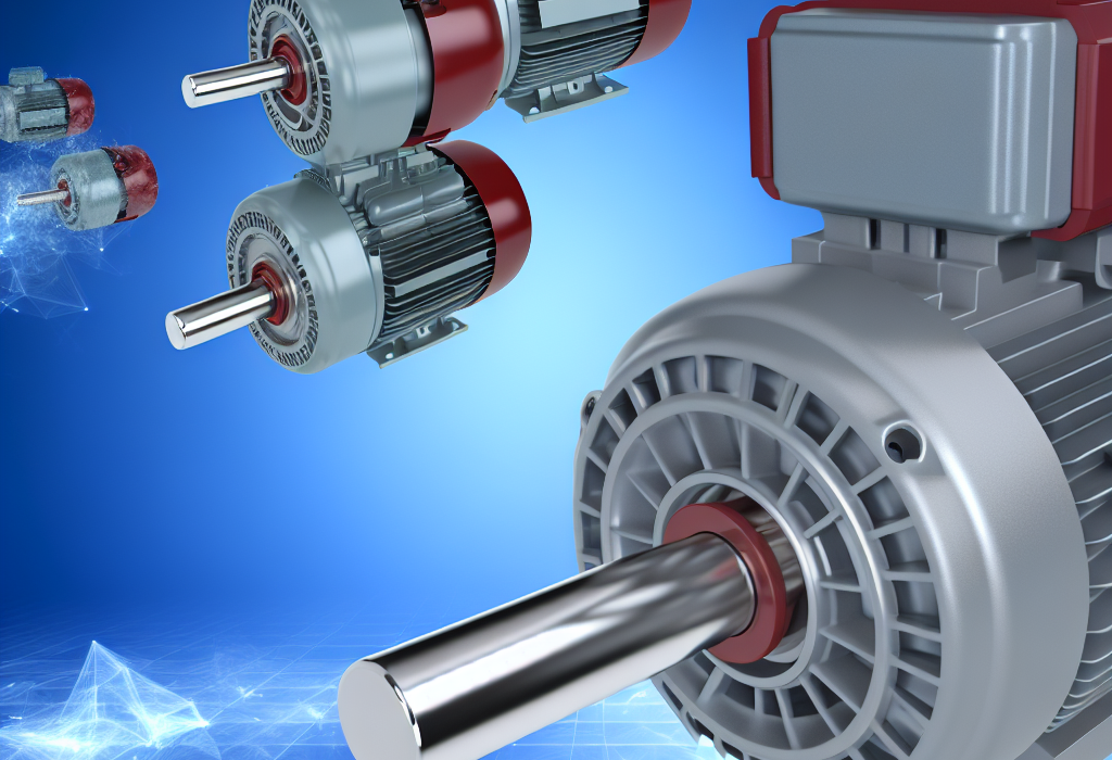 Elektromotoren treiben moderne Industrien an