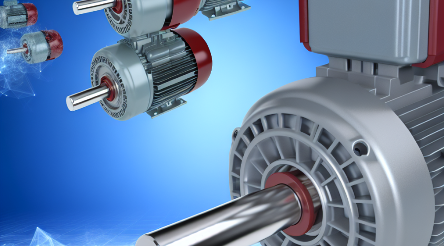 Elektromotoren treiben moderne Industrien an