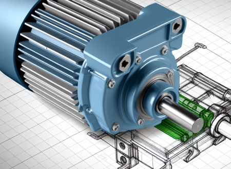 Електрически мотори двигател на модерната индустрия