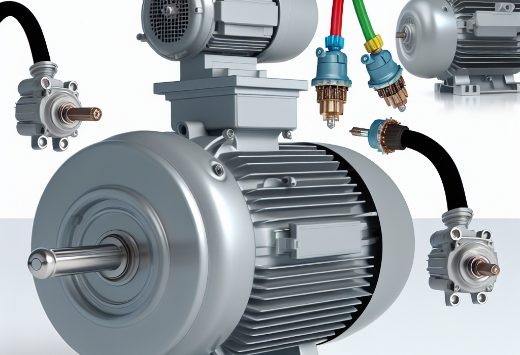 Motori elettrici 1al efficienza e versatilità per l'industria