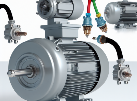 Motori elettrici 1al efficienza e versatilità per l'industria