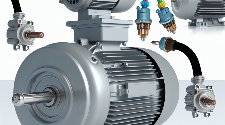 Motori elettrici 1al efficienza e versatilità per l'industria