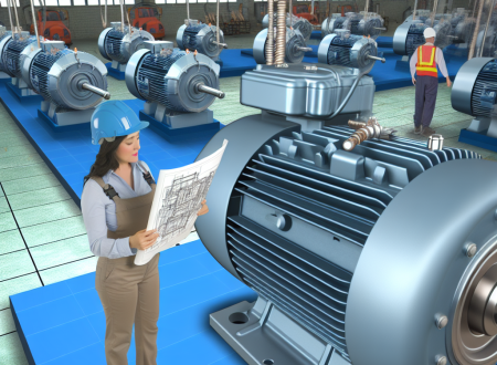 Sähkömoottorit teollisuuden ytimessä